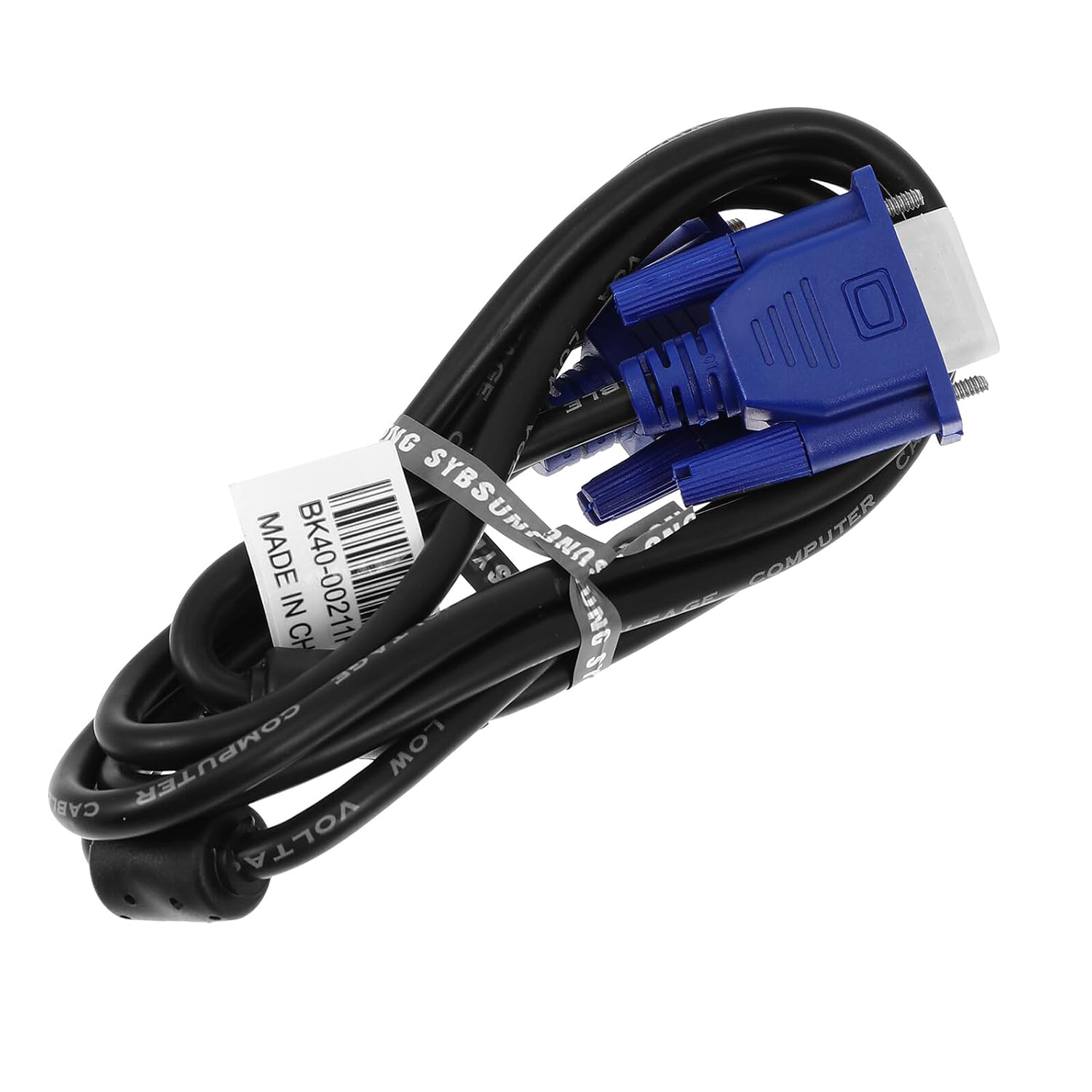 BESPORTBLE 2pcs Vga Data Cable with Blue Interface High Resolution Vga Connector Cord for Computer Monitor Projector Lightweight and Wear-Resistant Extension Cable