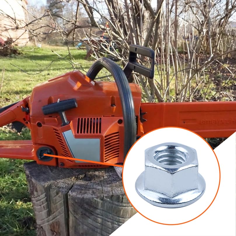 Miniatura 6 de 10 tuercas de barra para Poulan Pro PP5020AV 5020AV 4218 PP4620AV PP295 530015917, 10 tuercas de barra para Poulan