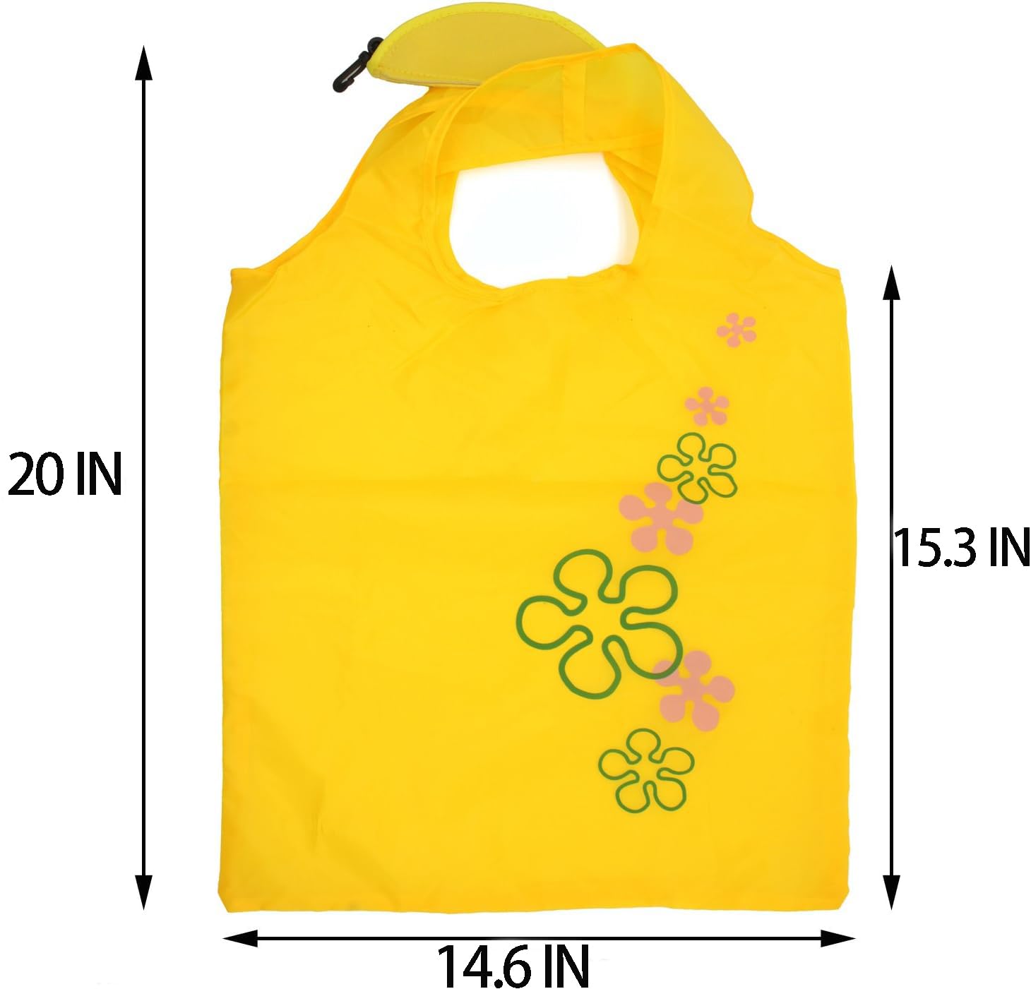 10PCS Fruits Reusable Grocery Shopping Tote Bags Folding Pouch Storage Convenient for Travel