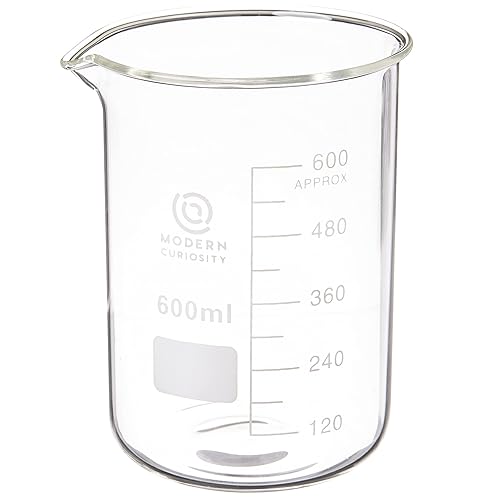 Miniatura 10 de Juego de vasos de vidrio, suministros para el aula de ciencia, química, vidrio de borosilicato, equipo de investigación para laboratorios