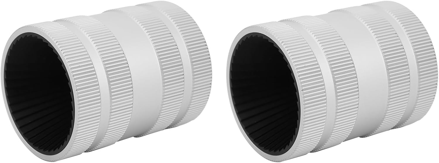 LiebeWH 2pcs Pipe Reamer Deburring Tool Stainless Steel Tube Deburr Chamfer Tube Remove Burr Tool 5/16inch - 2 1/8inch