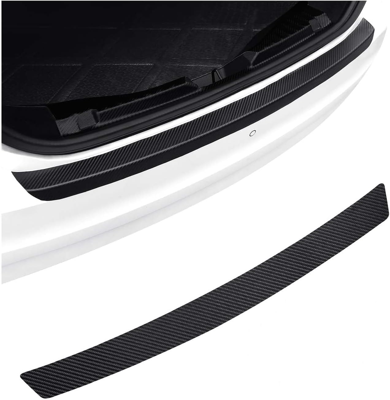 Car Rear Bumper Protector Cover,for Lexus RX450H RX 450H RX450 RX 450 2007-2025 Trunk Sill Door Edge Protection Strip,Anti-Scratch Car Sill Guard Trim Strip