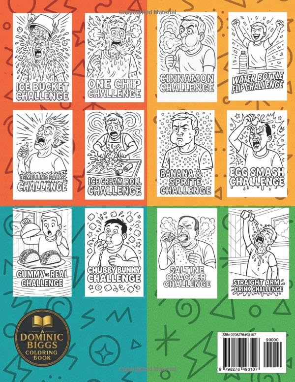 Internet Challenge Mayhem A Hilarious Adult Coloring Book image 3