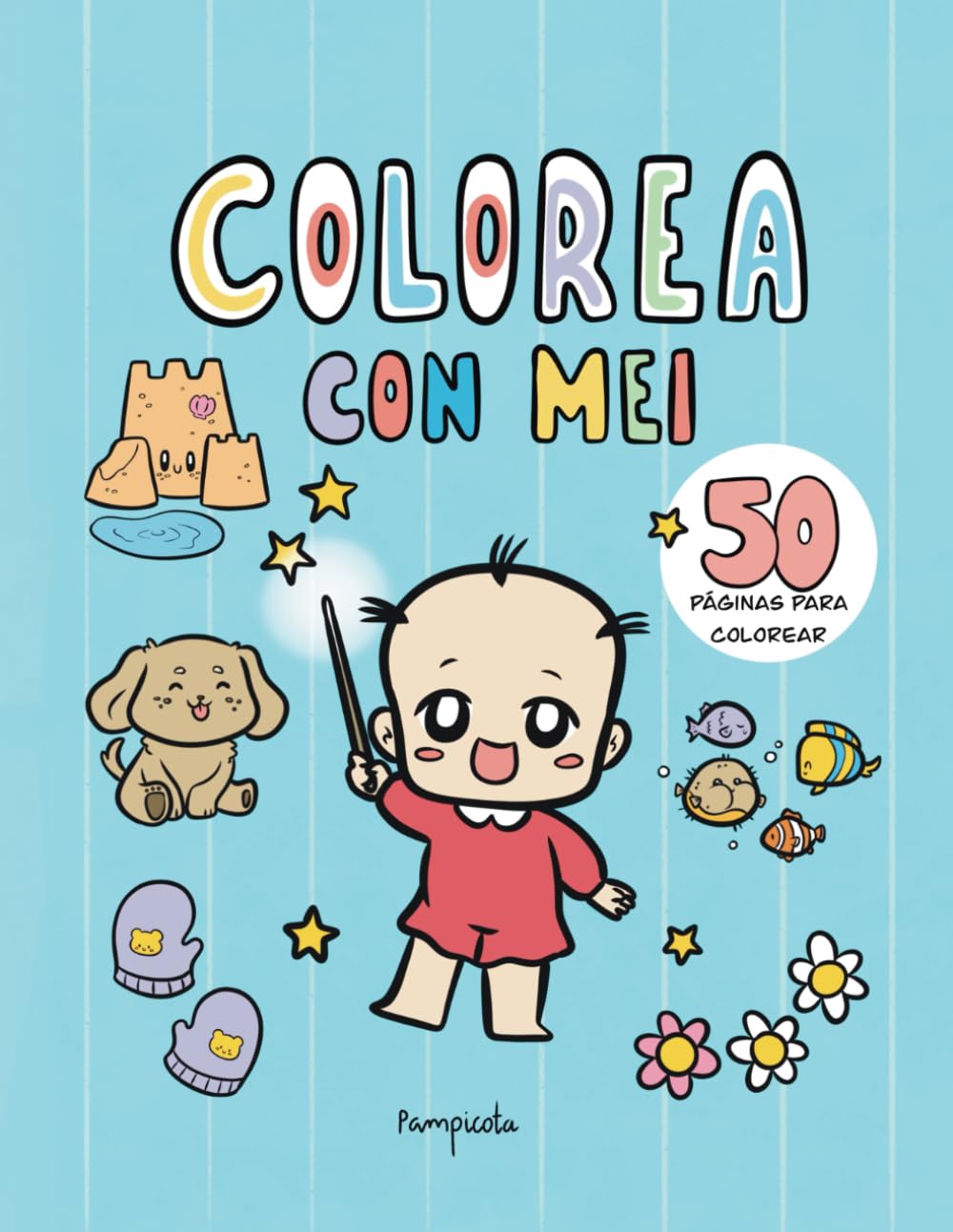 Colorea con Mei: Las cuatro estaciones