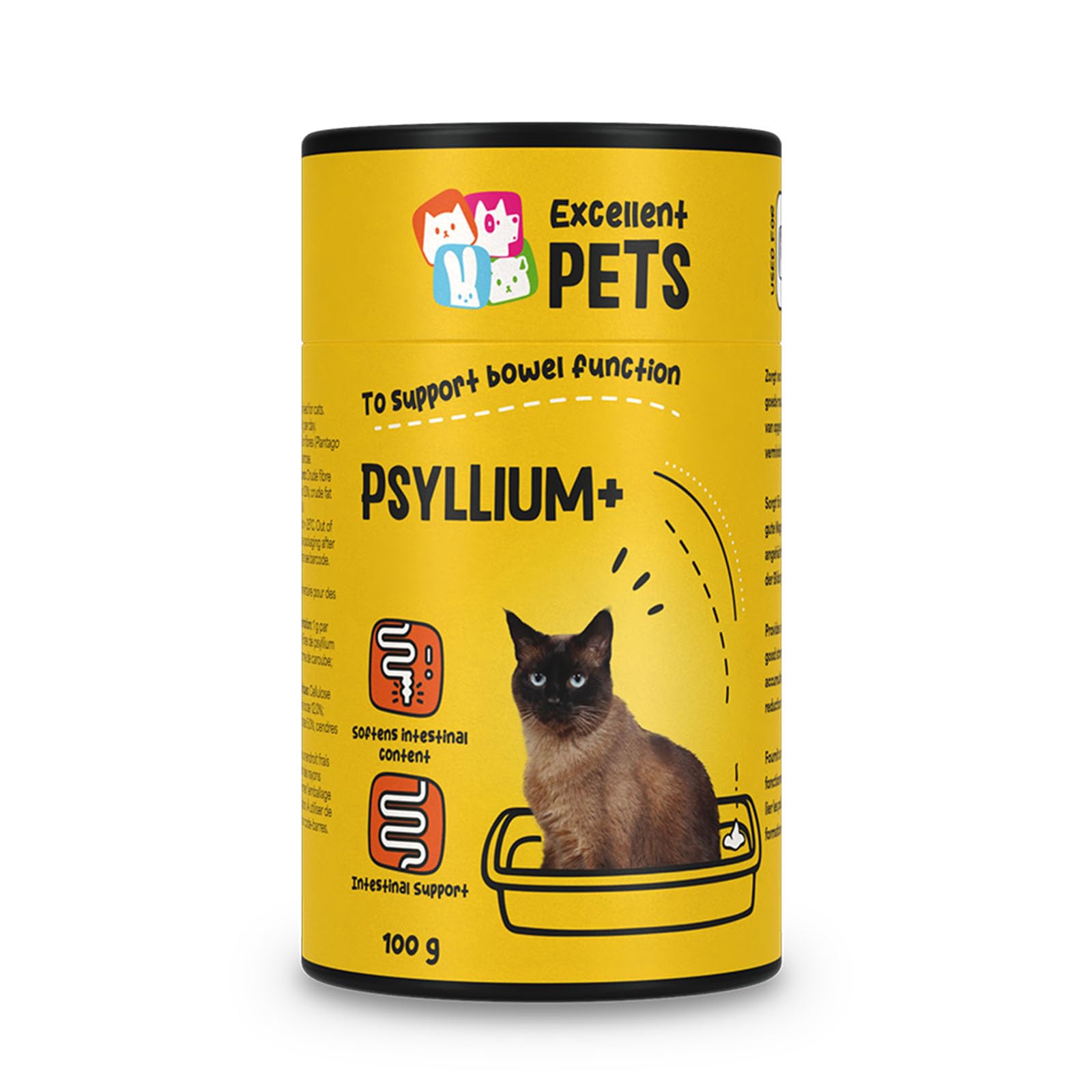 Holland Animal Care Psyllium Plus Cat - 100g