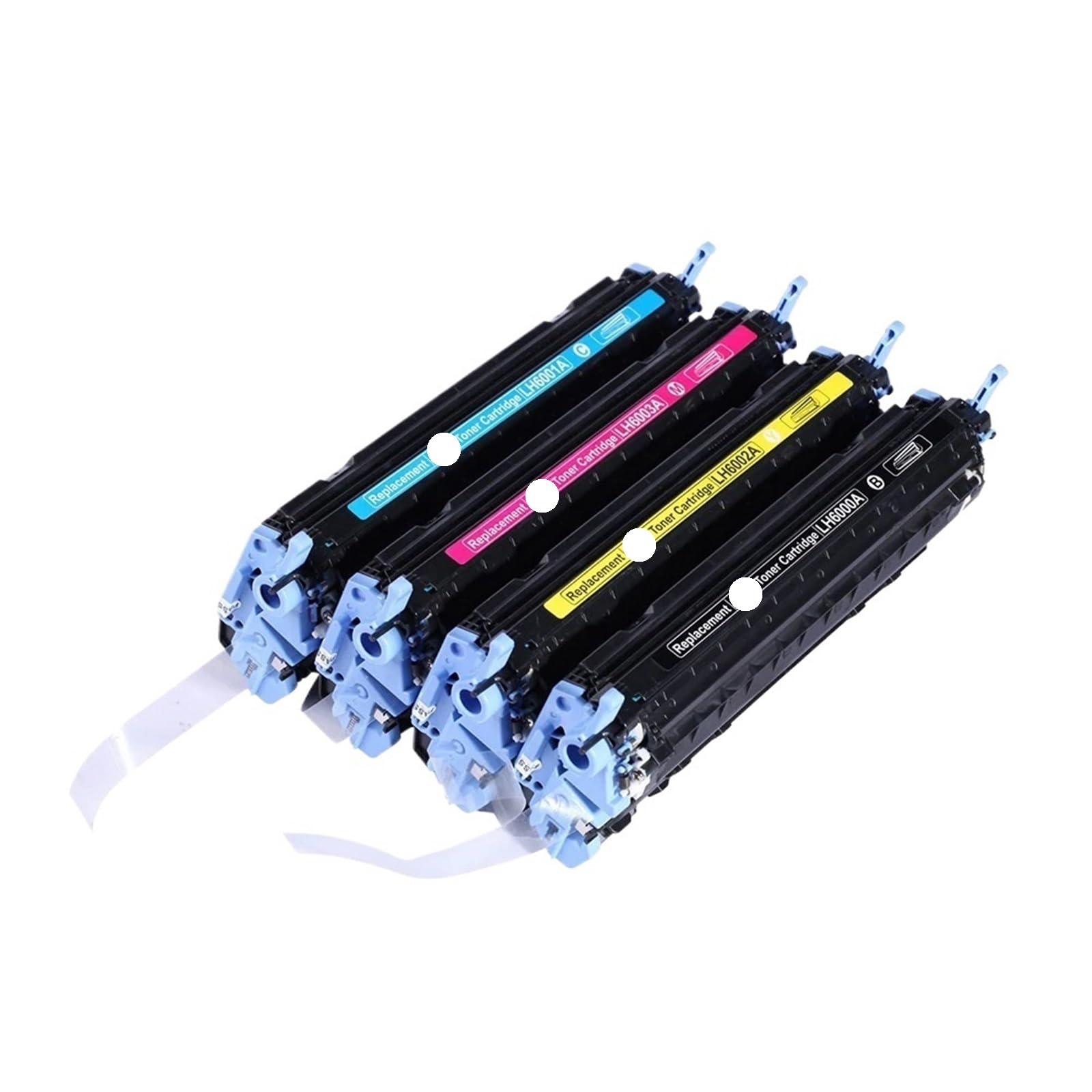 Cartuccia toner, compatibile con HP, 124A Q6000A Q6001A Q6002A