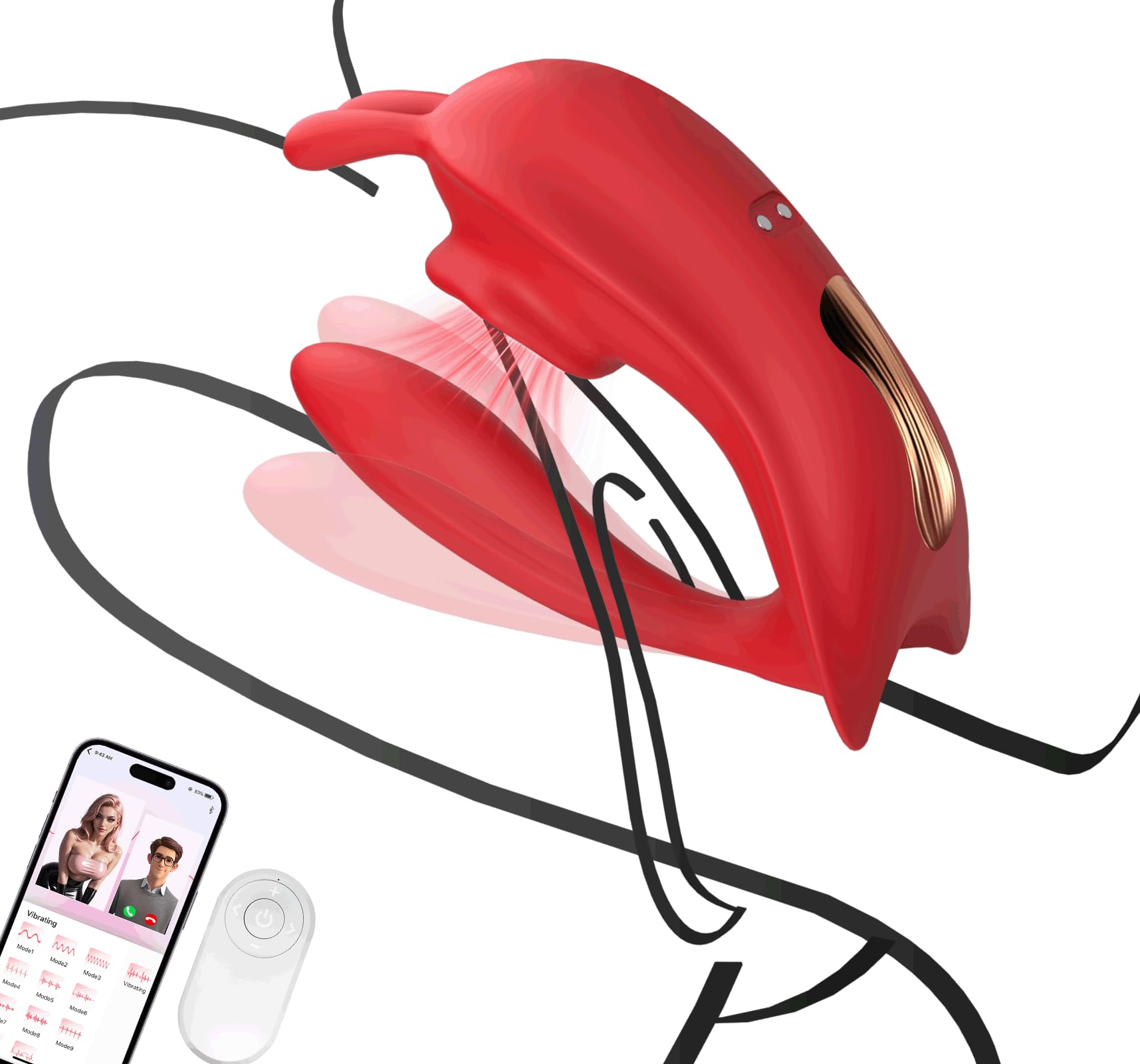 Amazon.com: Couples Sex Toys Vibrating Panties-Omigao App Panty Vibrator  with Remote, Wearable G Spot and Sucking Vibrators for Penis Pleasure  Waterproof Clitoral Stimulator Dildo Adult Toys for Couple : Health &  Household