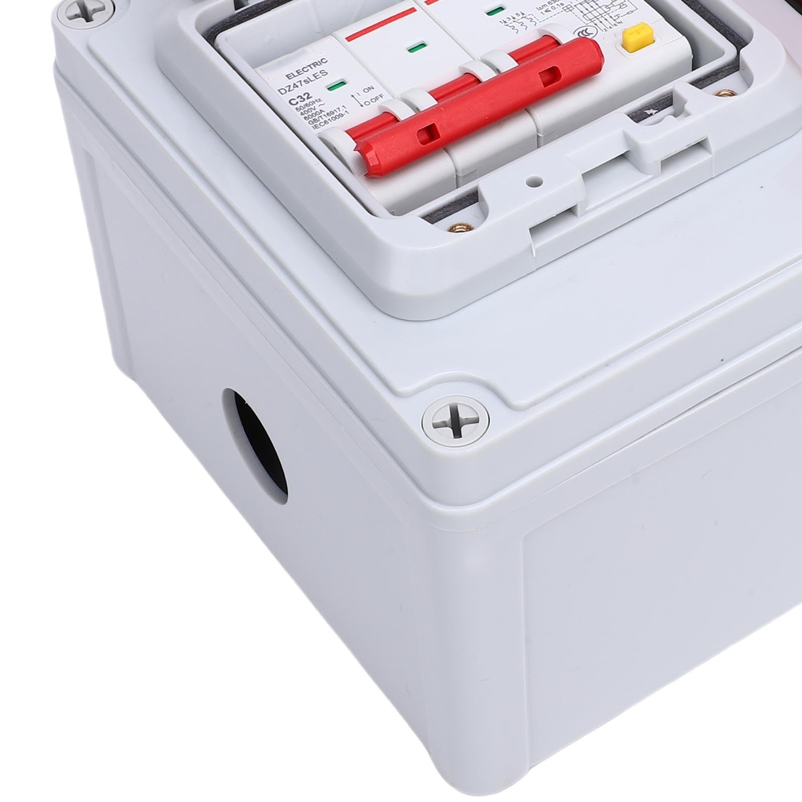Caja de tomacorriente industrial portátil Caja de distribución de enchufe eléctrico precableada para fábrica de taller de sitio de construcción 200x150x100 mm