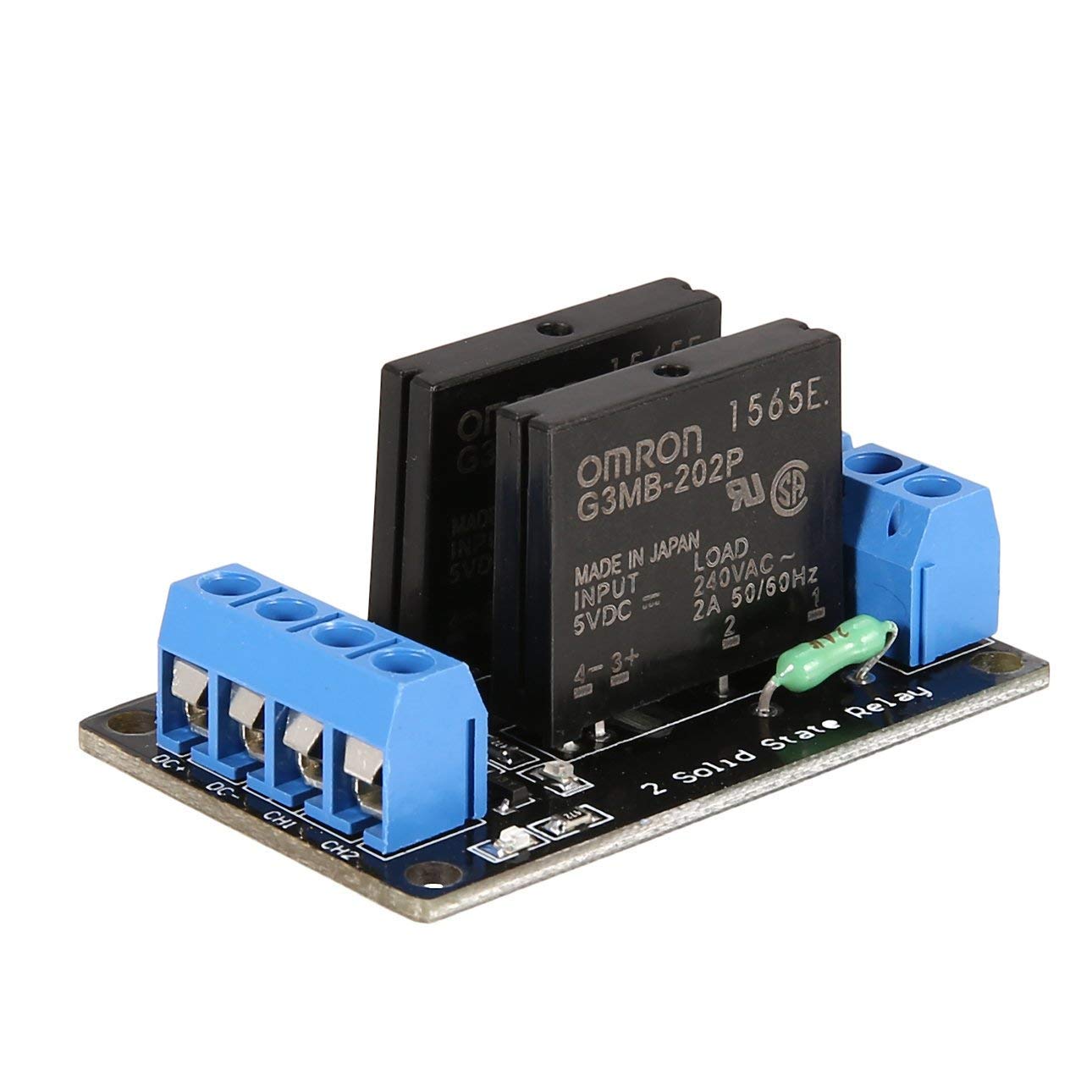 REES52 2 Channel Solid State Relay Module (B01KZ1A008) Amazon Price History, Amazon Price Tracker