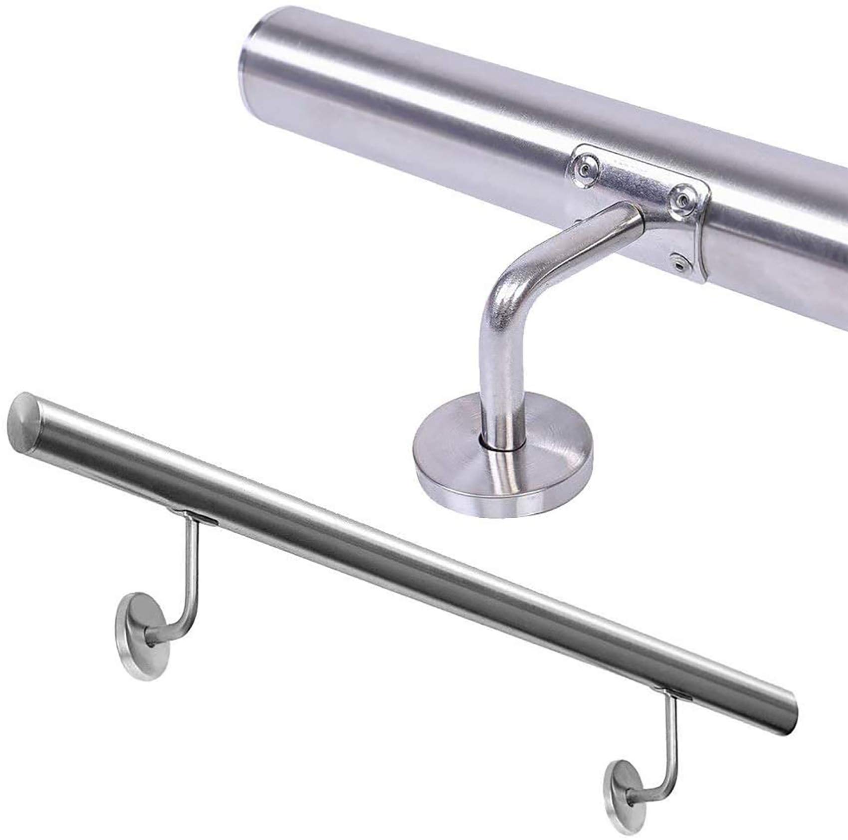 Staffe Per Corrimano In Acciaio Inox Jingming - Supporti Da Parete Per Scale E Corridoi - Foto 5
