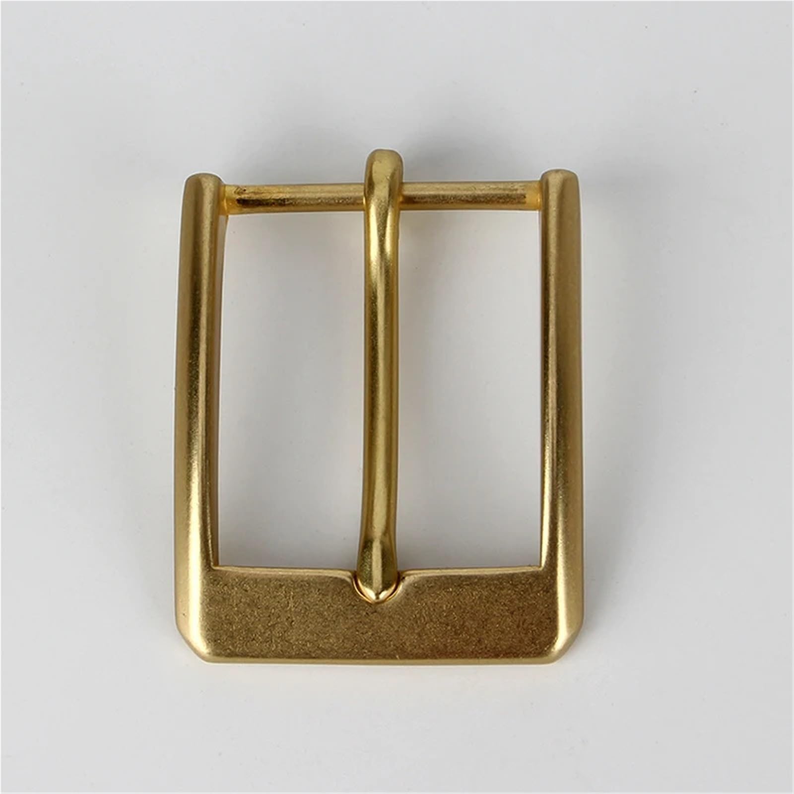 Gürtelschnallen 5 Stück Gürtelschnalle aus massivem Messing, 40 mm, modische Stoffnadel, langlebiges Metallzubehör