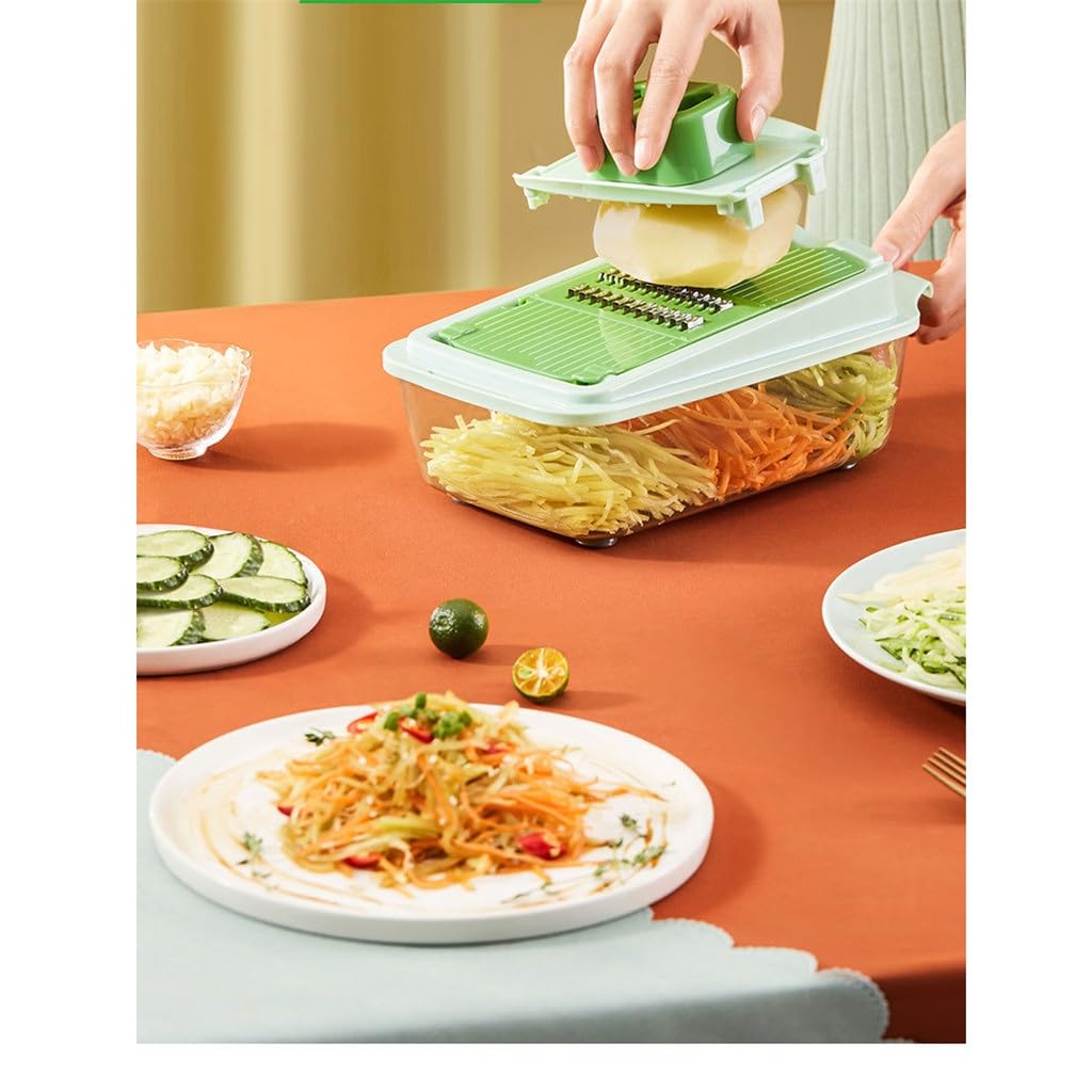 Vegetable Cutter Cut Potatoes Veggie Shredded Household Radish Shredded Grater Manual Cutting Food Kitchen Tool