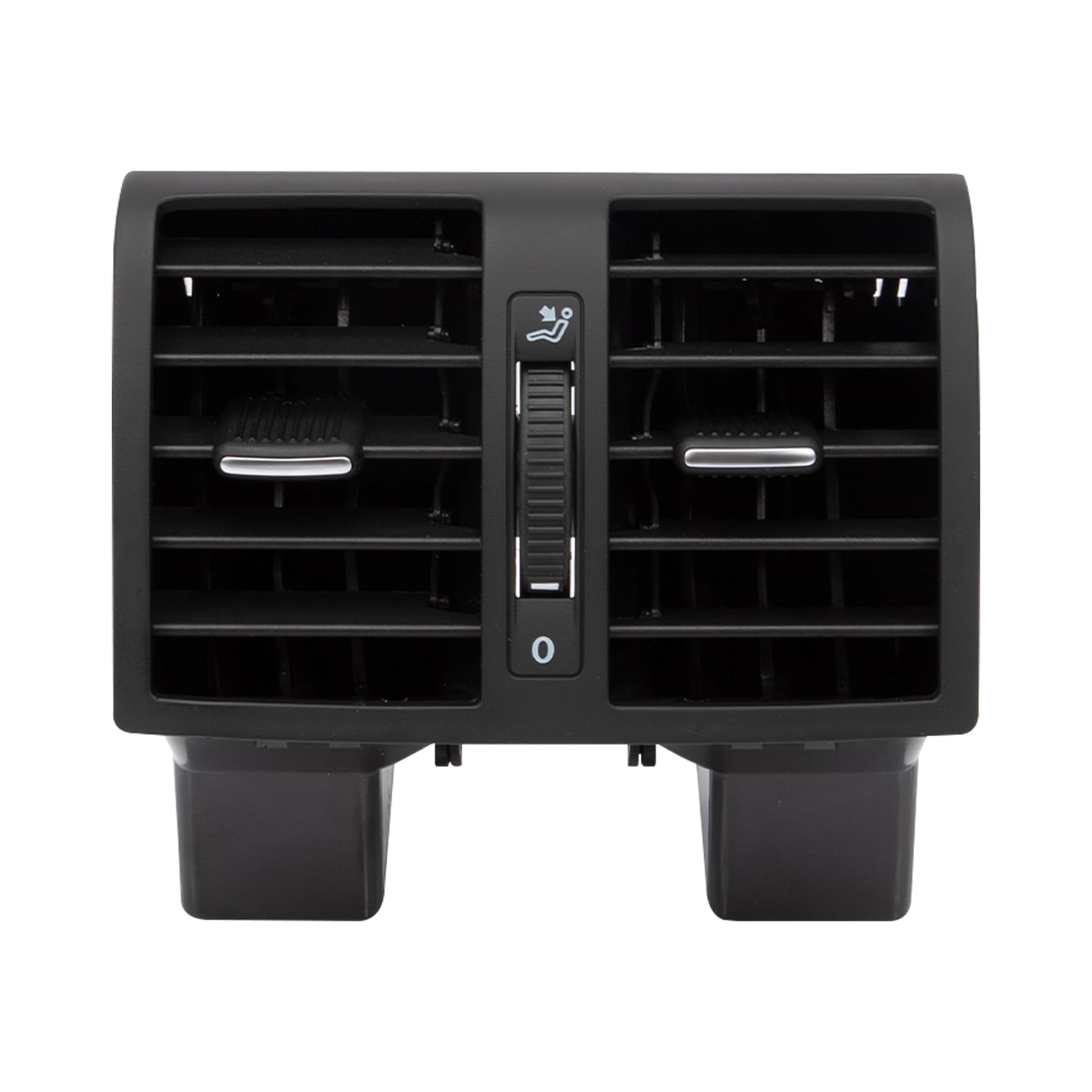Grille d'aération pour VW Touran 2003-2015 Caddy 2004-2015 Grille Ventilation Centrale Arrière 1TD819203A Grille d'aération pour Console Centrale