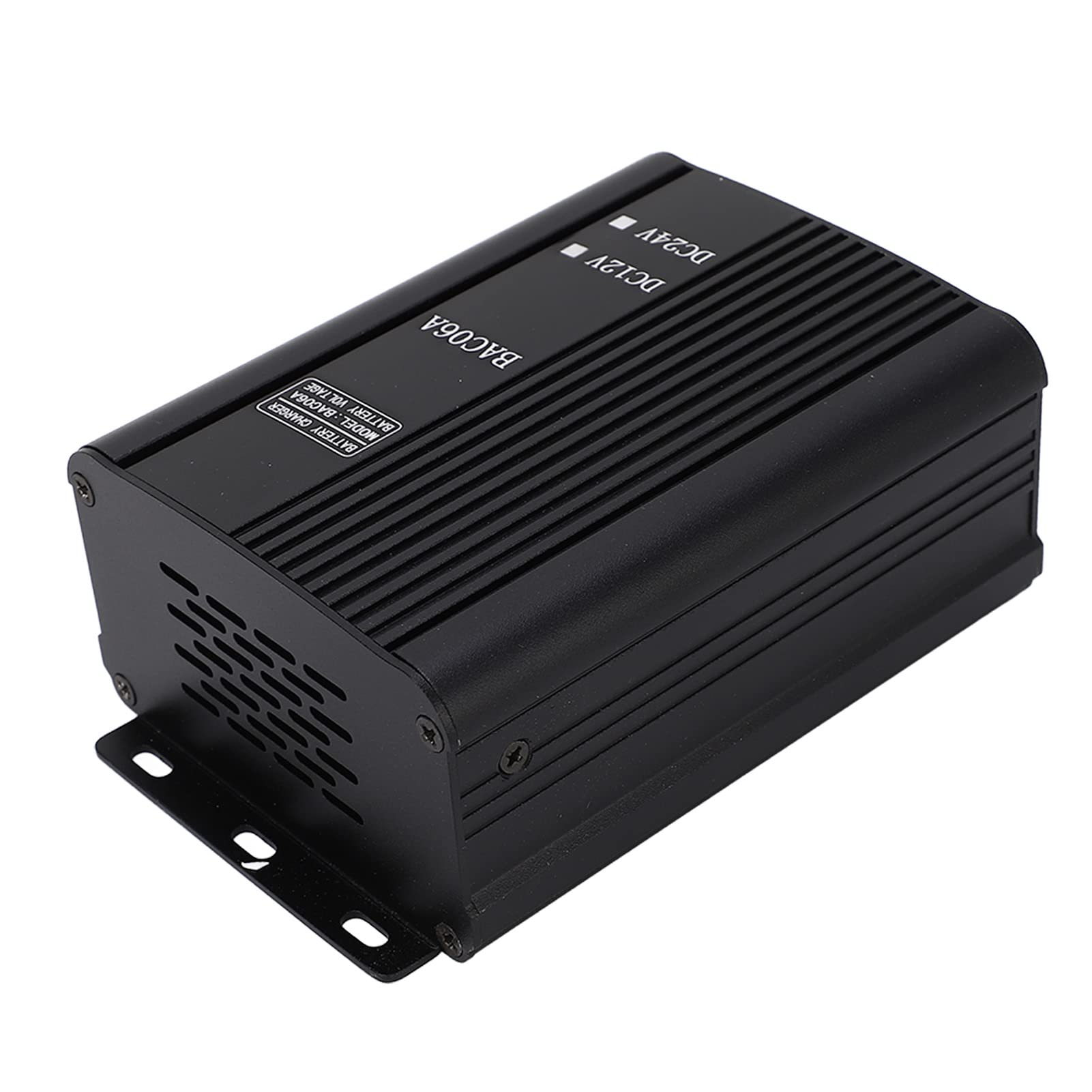 Cargador de Batería para Generador, Protección Inversa AC100‑240V Cargador de Grupo Electrógeno con Carcasa de Aleación de Aluminio para Carga (12V)
