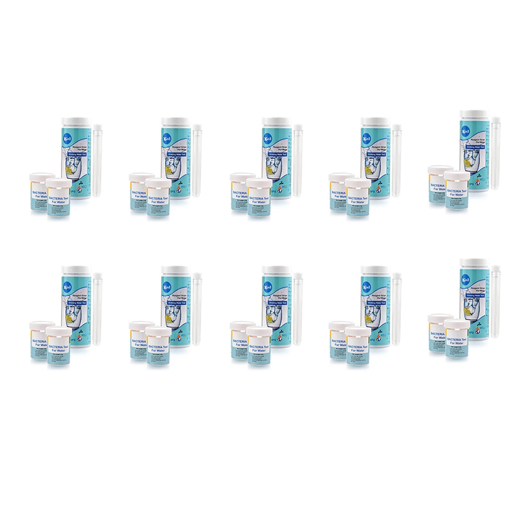 Hfgdnchva 17-In-1 Complete Water Test Kit For Home,1000 Strips + 20 Water Testing Kits For Drinking Water Easy Testing, Ph, Lead