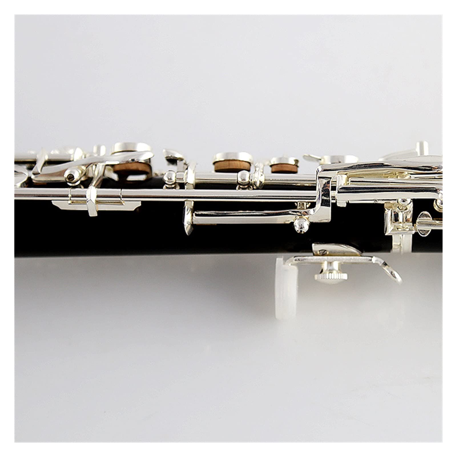 Strumento Oboe Il Pulsante Semi-Automatico Placcato Argento Oboe È Adatto per L'apprendimento dei Bambini Principiante di Oboe