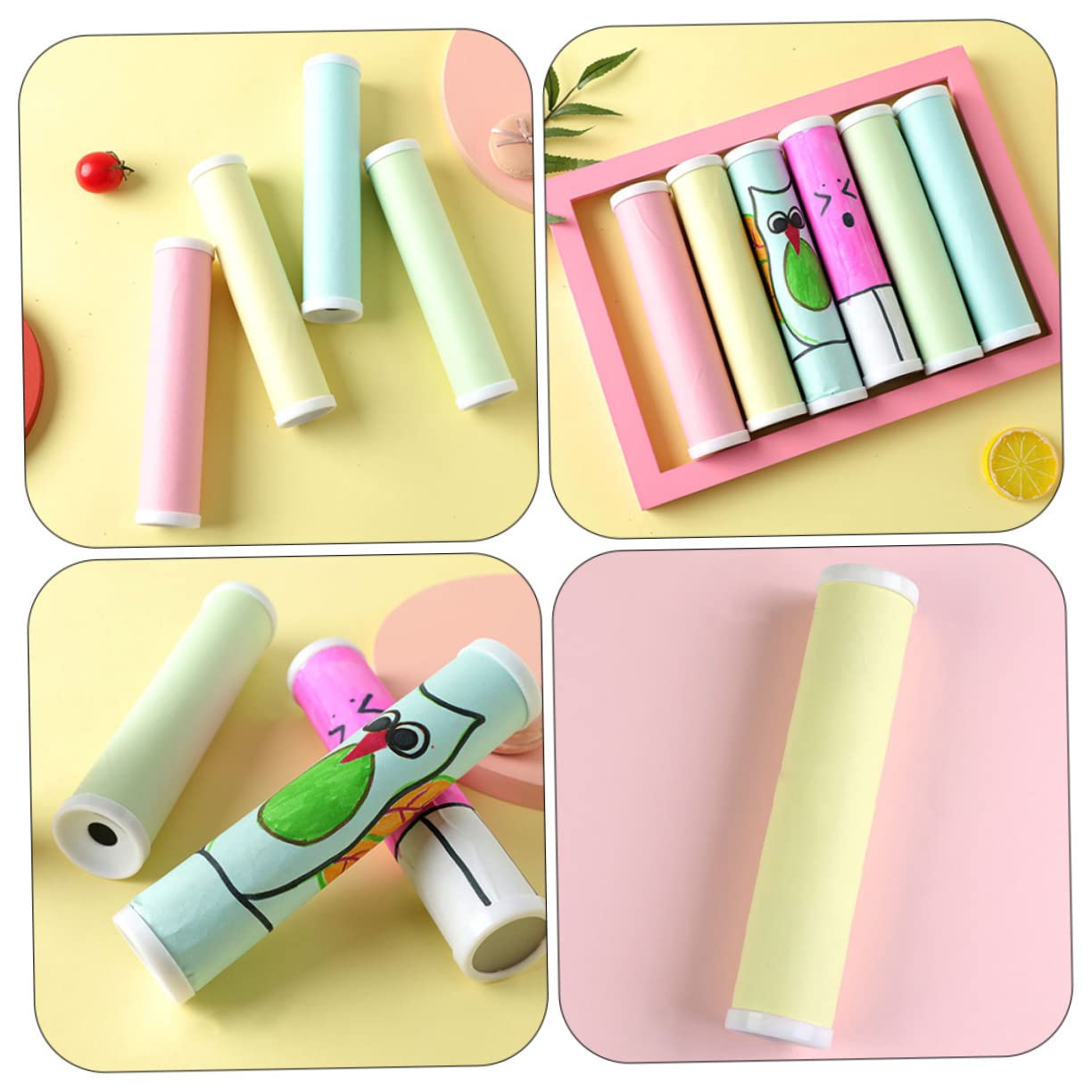 Hemobllo Kits De Kaléidoscope Faits à Main Pour Garçon Et Filles 4