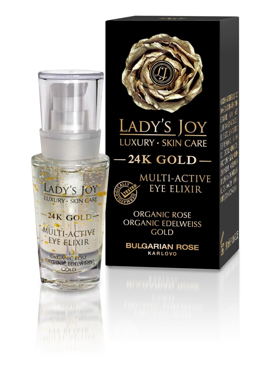 Multiactive Eye Elixir - Lady's Joy Luxury 24K Gold - Bulgarian Rose - 30ml/1fl oz