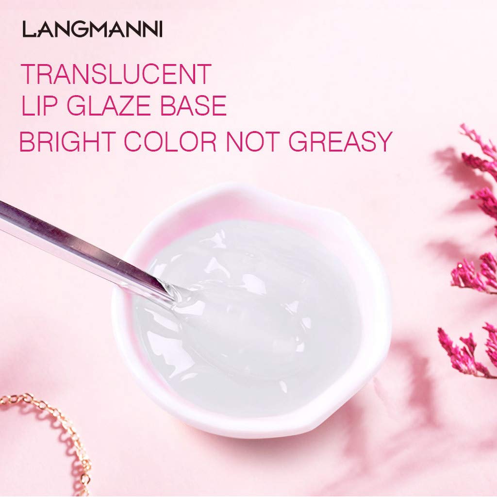 Base hydratante à base d'huile de base de brillant à lèvres, base de rouge à lèvres non adhésive pour baume à lèvres DIY, gloss à lèvres 50 ml