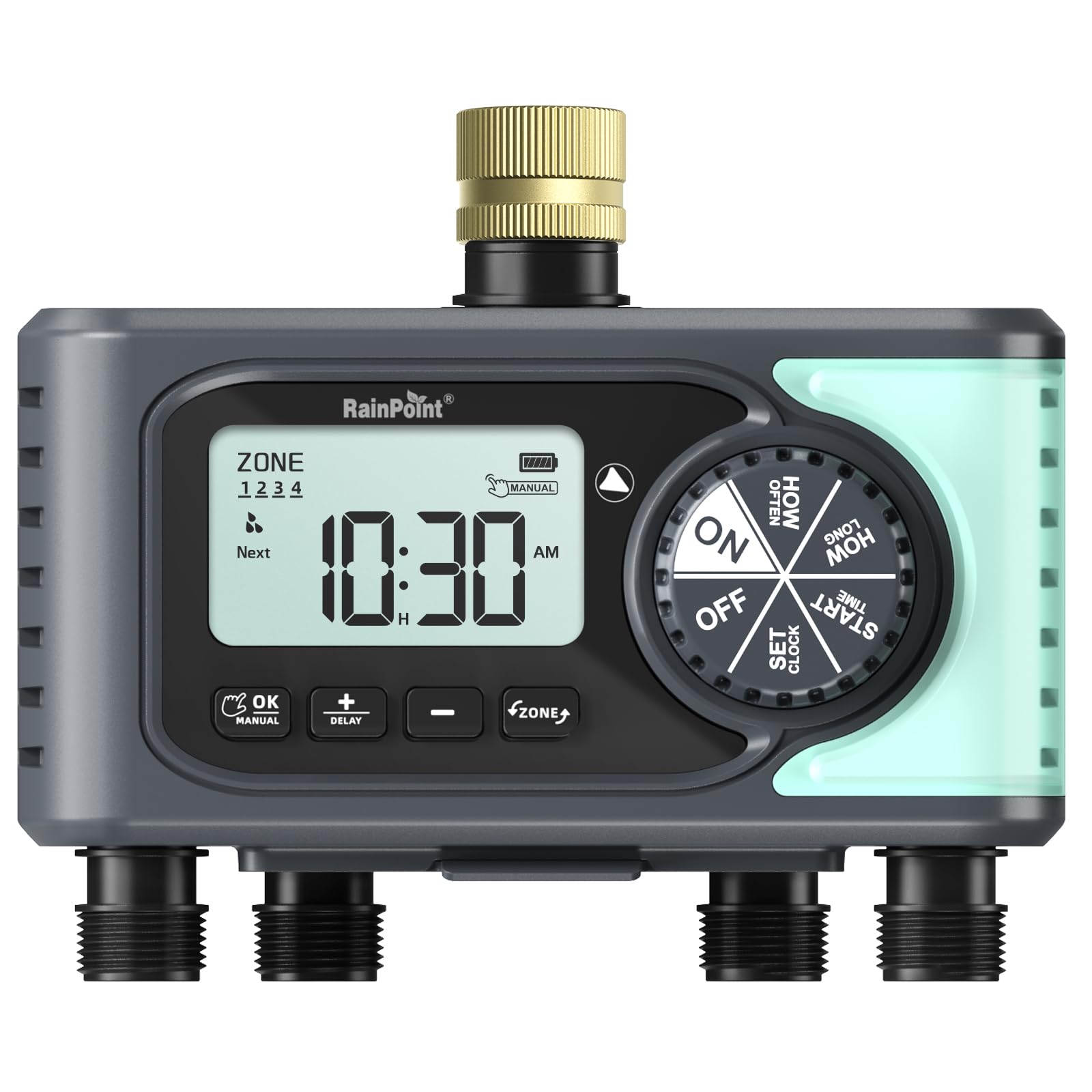 Rainpoint Water Timer with Brass Intet
