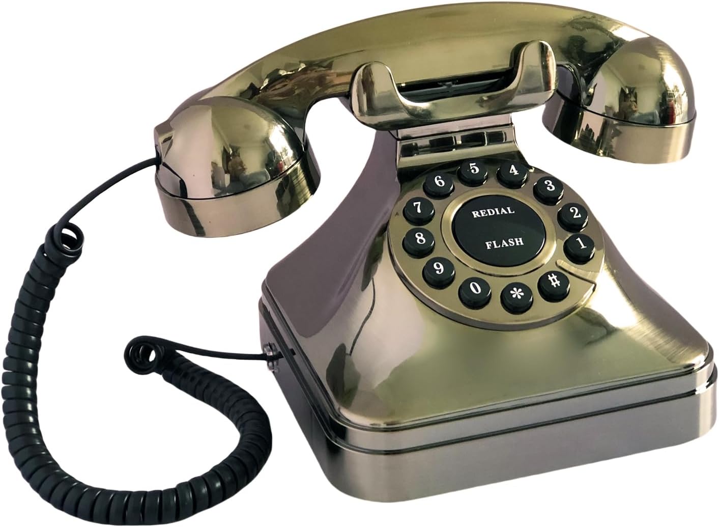 Retro Landline Phone (Bronze) - Image 4