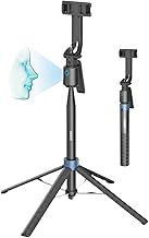 Professional ADL-Q13 Intelligent AI Tracker Selfie Stick 180cm Wide Angle 360 Degrees Gimbal Foldable Auto Face Tracking with Remote | Overhead Phone Holder Stabilizer