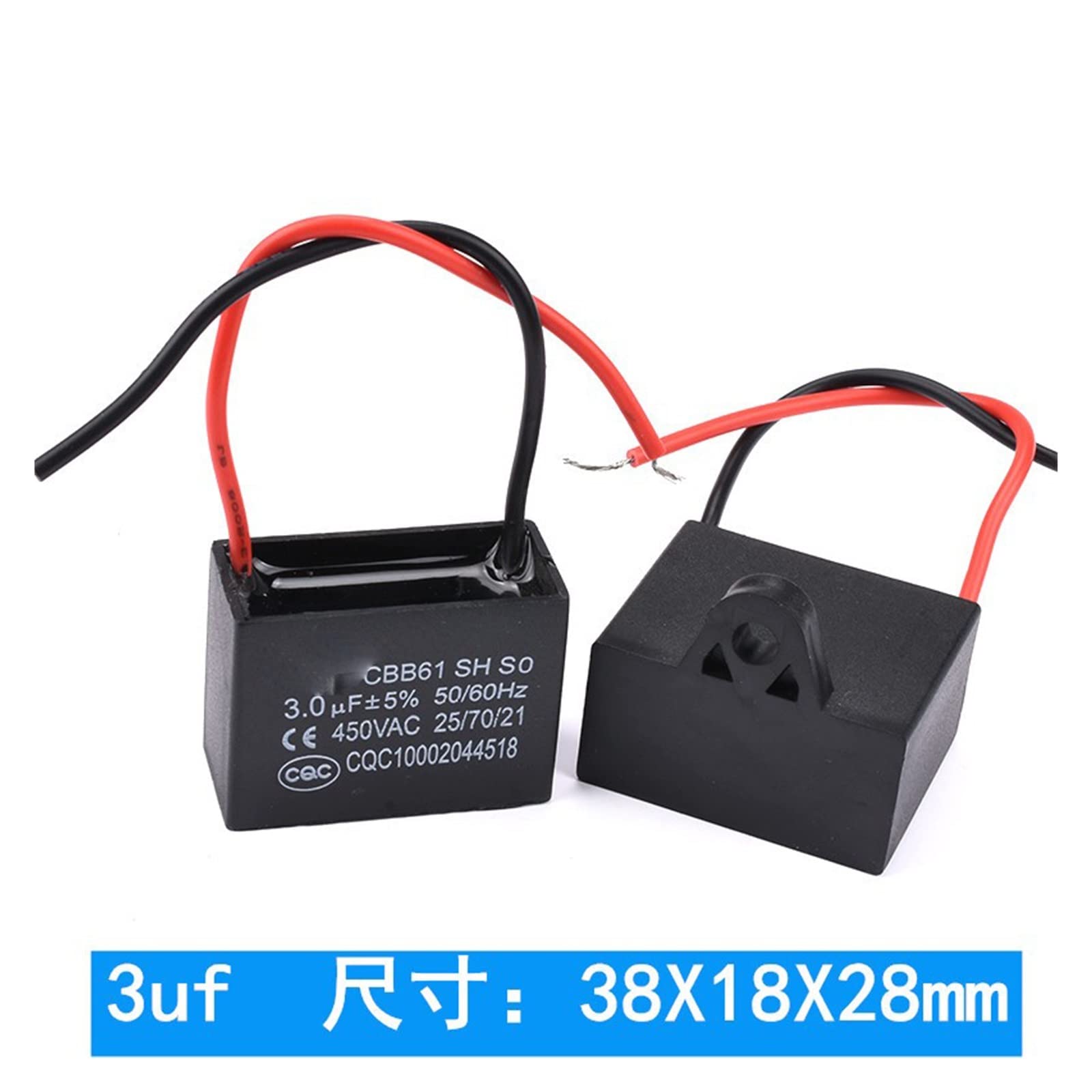 Condensatore Di Avviamento CBB61 - 450 V CA, 24 UF, Italia - Foto 14