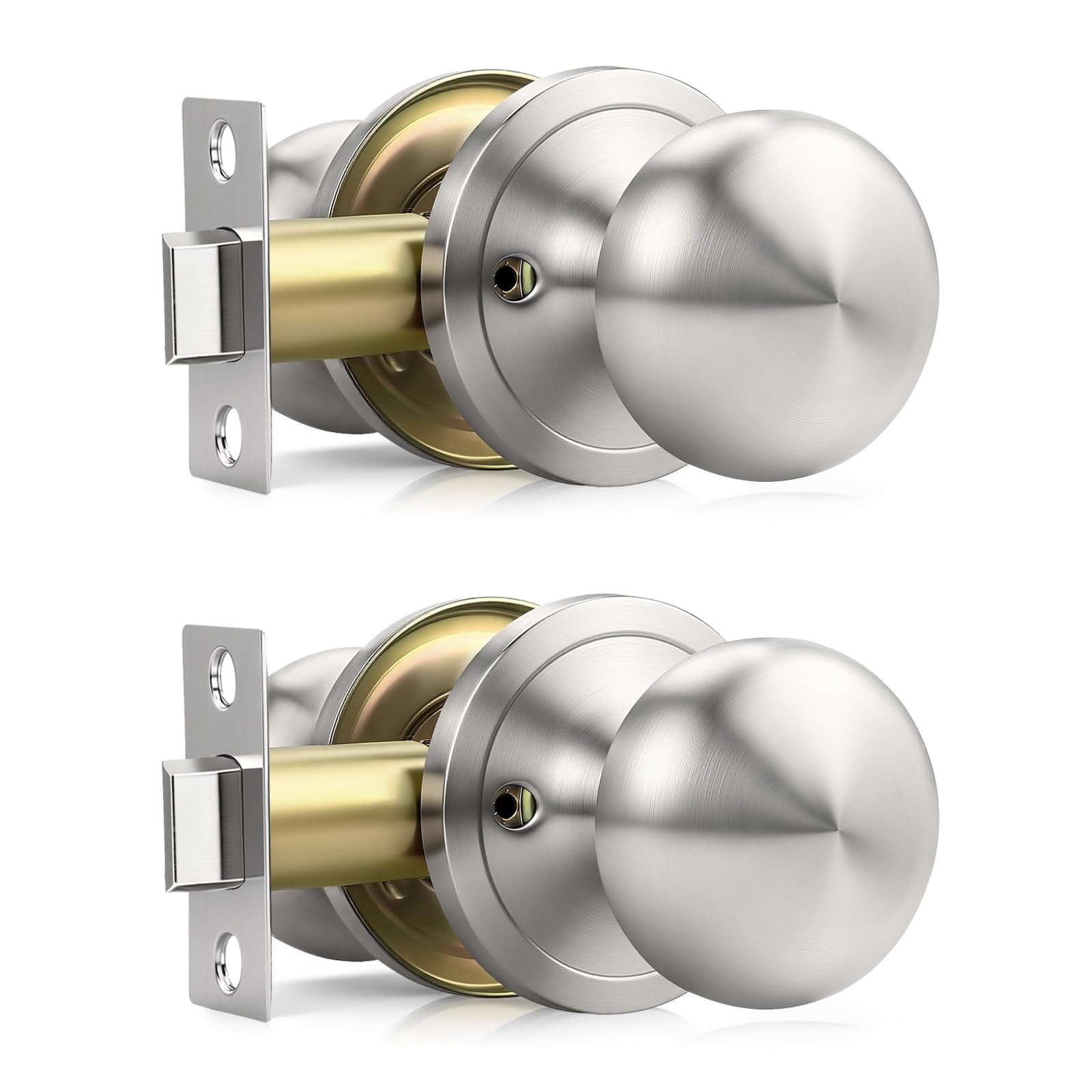 Keyed Entry Door Knob - Secure & Stylish -18