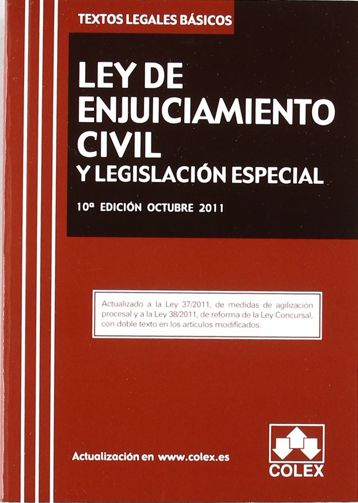 Tlb.ley de enj.civil y leg.esp. 10ª ed.