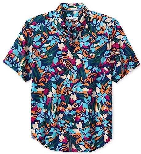 Tommy Bahama Camiseta Tortola Fuego Bay Camp, costa, Large