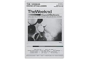 Art Posters House of Balloons Paintings for Wall Decorations