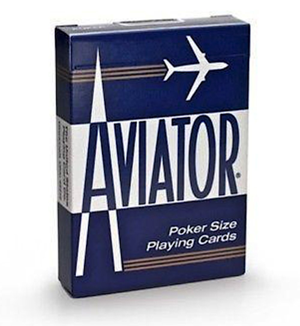 Bicycle Blue Playing Cards Aviator Set - Poker Size