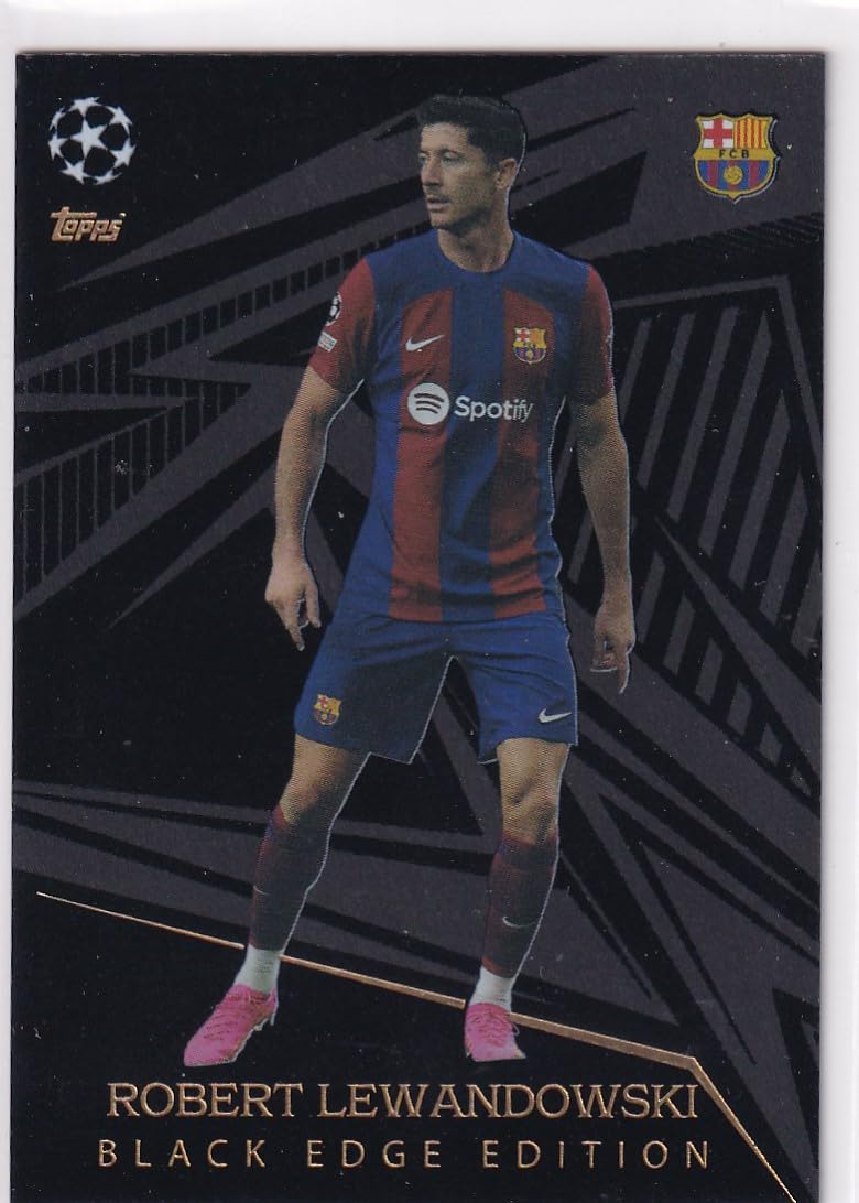 Match Attax Extra 2023 2024 Black Edge Edition Trading Card - You select the Card(s) (Robert Lewandowski 255)