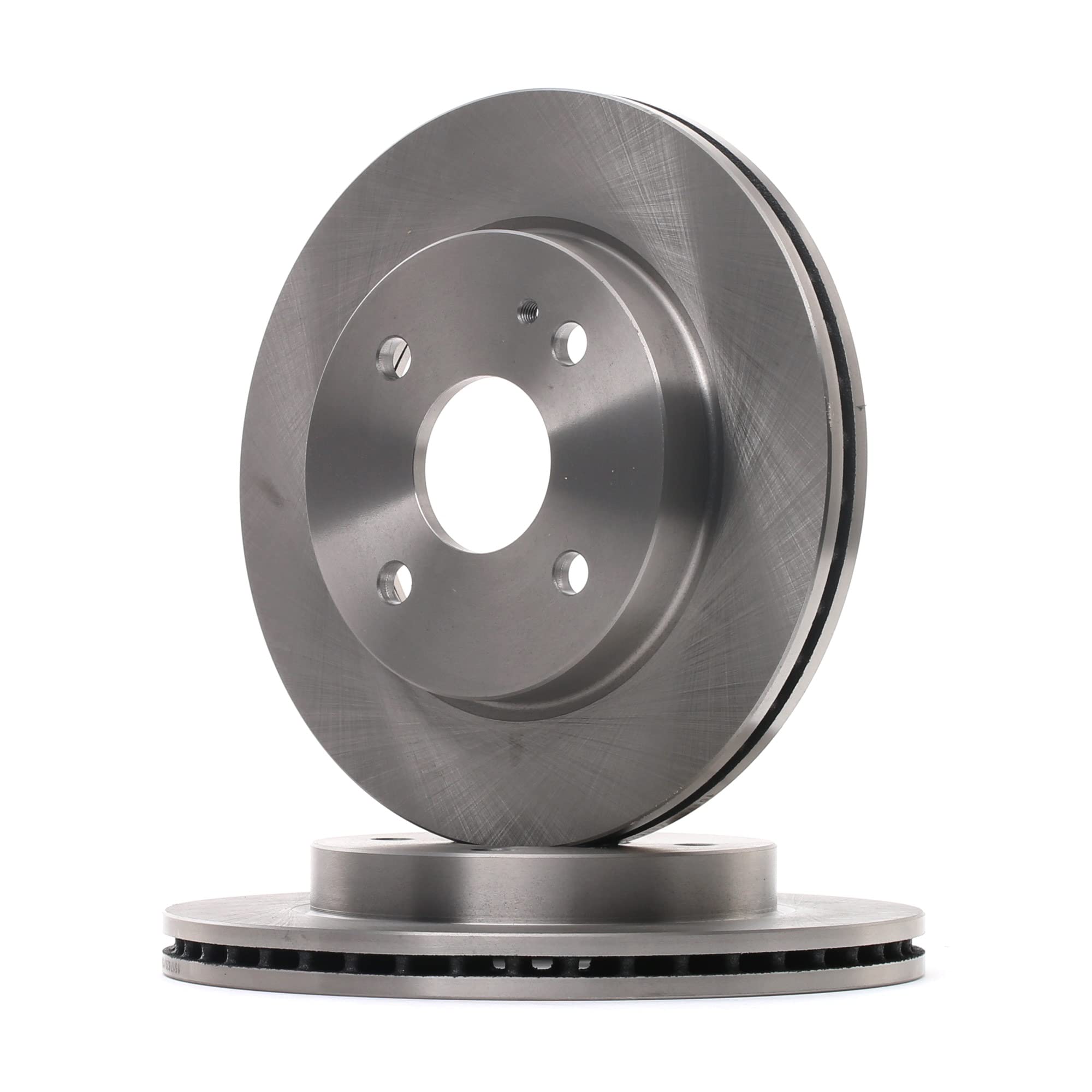 RIDEX 82B1478 2x Disco de freno Delantero sin tornillos Compatible con MAZDA 2 Hatchback DE, DH3