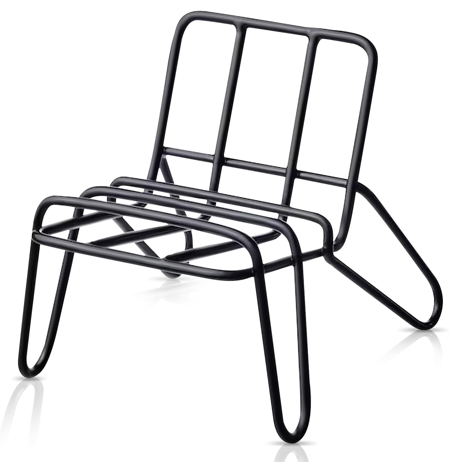 Phone Stand- Multi-Angle Non-Slip Metal Base Portable Cell Phone Holder Stand for Desk Pocket Size Travel Essential Accessory Compatible with Android, Smartphone, iPad & Tablet