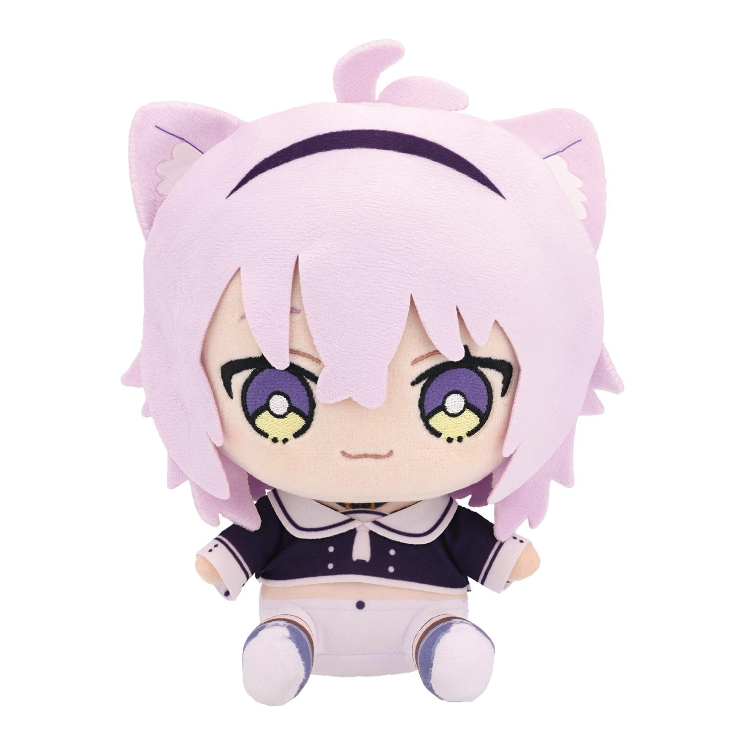 Amazon.co.jp: 猫又おかゆ ぬいぐるみ むざカチュ制服衣装 ホロフレ 