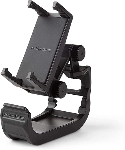 PowerA MOGA Mobile Gaming Game Streaming Phone Clip 2.0 for Xbox Series X/S and Xbox One Wireless Controllers, Black (Officially Licensed)