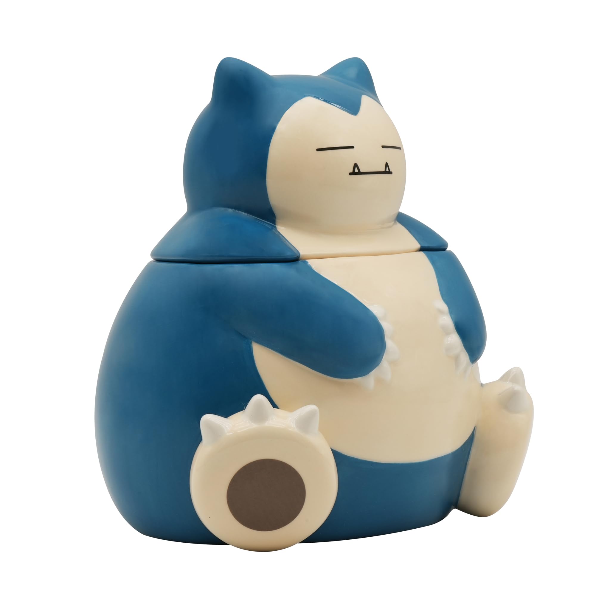 ABYSTYLE Pokémon Snorlax - Barattolo per biscotti in ceramica, 18 x 13,5 x 15,5 cm, decorazione per la cucina, contenitore ermetico per alimenti