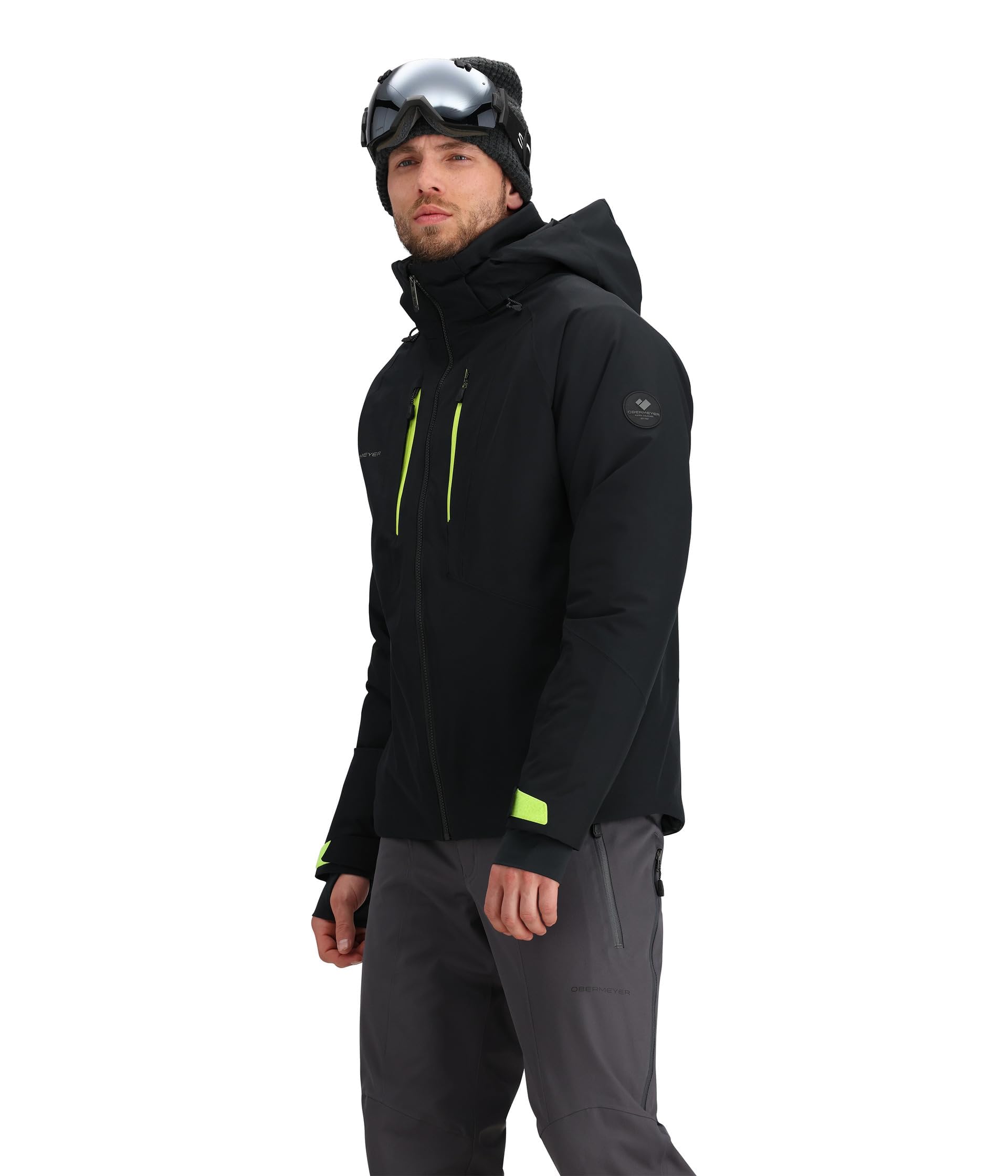 Obermeyer Kenai Jacket Black LG Regular