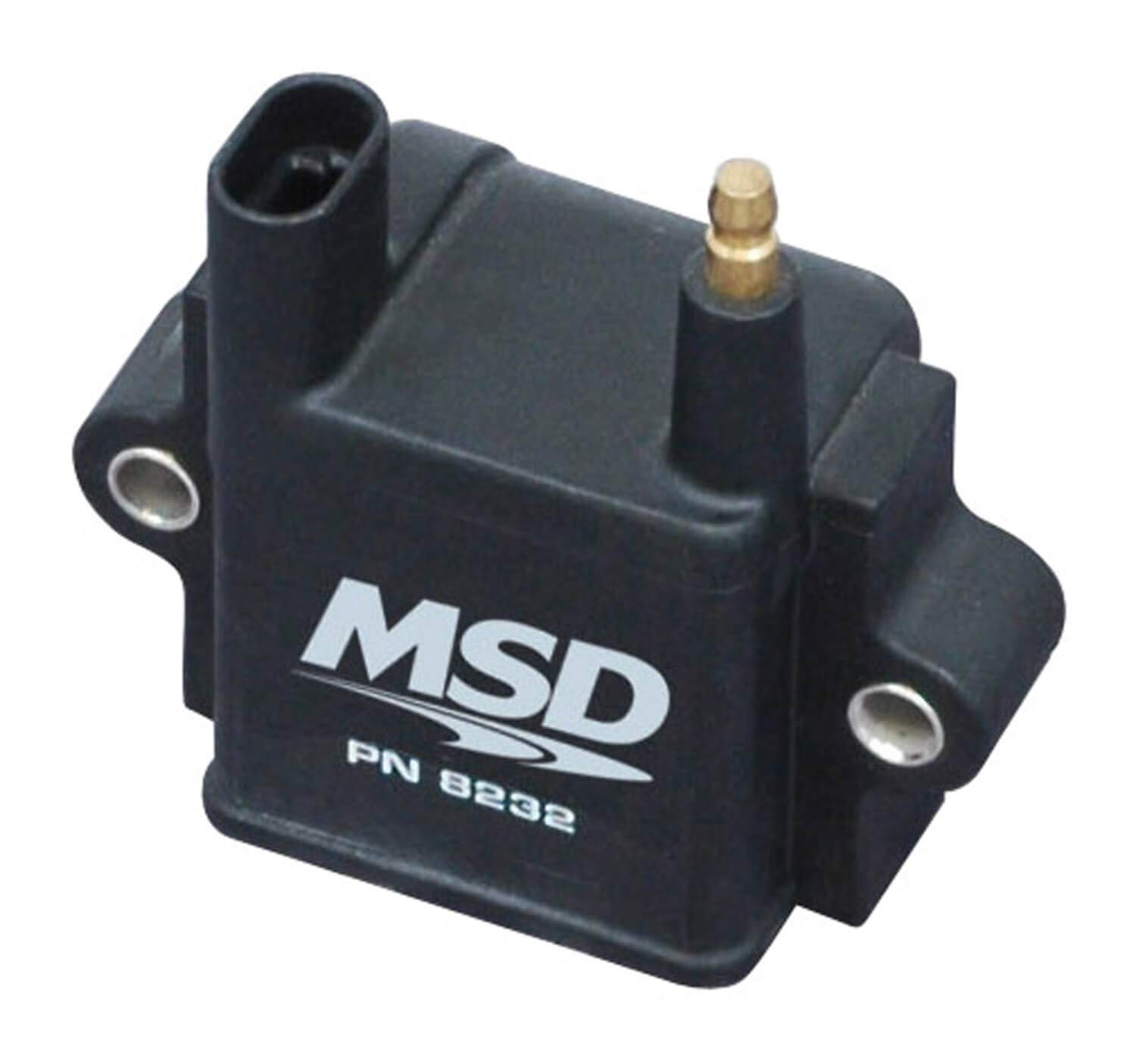 MSD8232 Single Race Tower Coil, Black