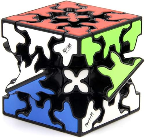 Miniatura 4 de AI-YUN Cubo de velocidad 3x3, cubo de engranajes 3x3, giro suave 3x3x3 rompecabezas de cubo de engranajes, rompecabezas de juguetes para el cerebro