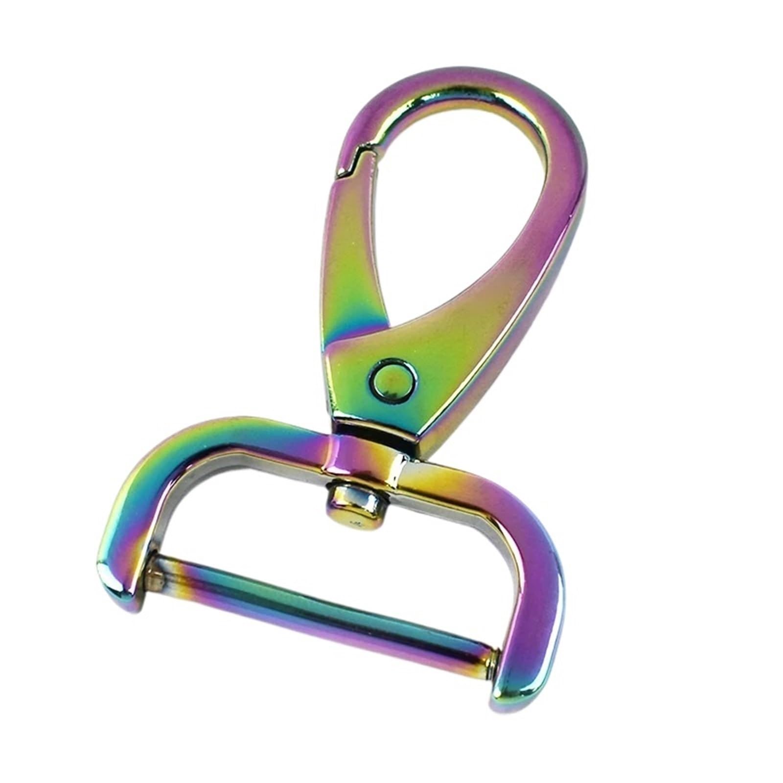 Cigpklo Colored Swivel Snap Hooks 5Pcs Detachable Bag Buckles For Strap 13-38Mm Metal Swivel Lobster Clasp Belt Webbing Diy(,16Mm)