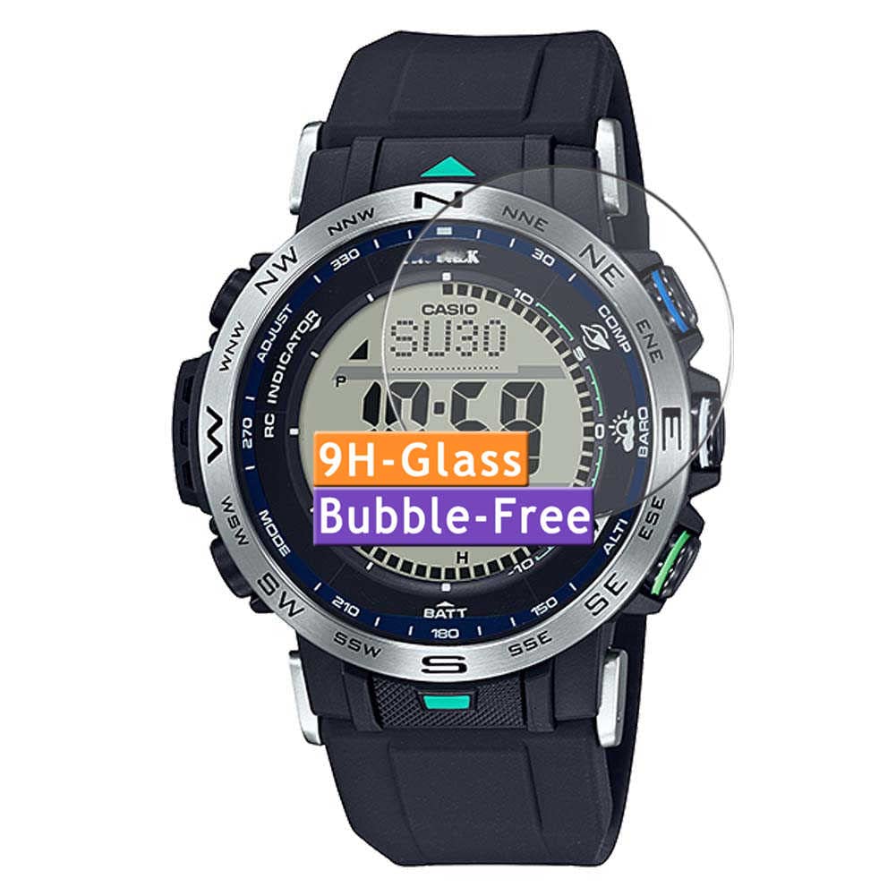 3er Pack Panzerglas Für CASIO PRO TREK PRW-2500 Serie – 9H Härte, Kratzfester Display-Schutz