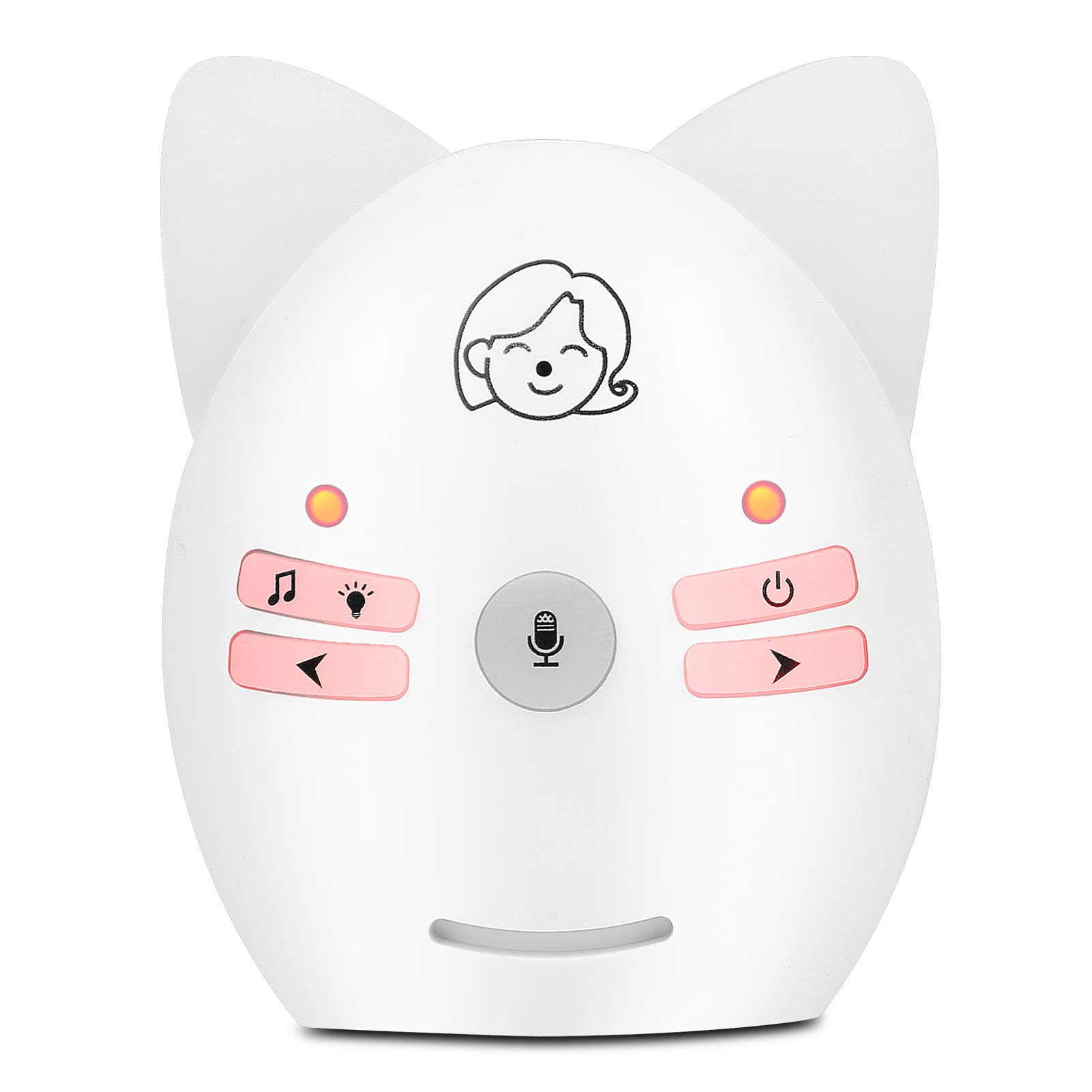 Baby Monitor, monitor telecamera di sicurezza con luce notturna, digitale per piccolo animale domestico (monitor di lingua)
