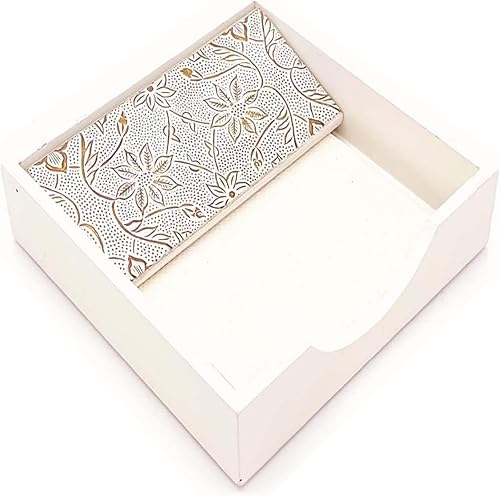 Miniatura 14 de Servilletero de madera de palisandro tallado cuadrado para mesa Soporte de papel de seda para mesa de comedor servilleteros de madera para Marrón