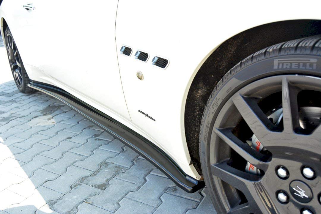 Maxton Design - Difusor de falda lateral compatible con Maserati Granturismo (2007-2011)