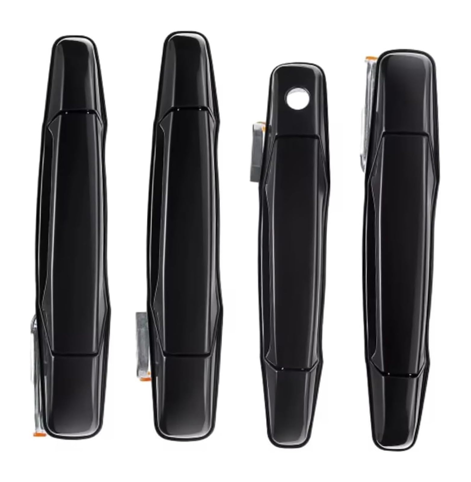 STRJUS Car Door Handle Cover for Silverado for Suburban for Avalanche 22738721 Cover Exterior Door Handle 4PCS Car Front Rear Left Right