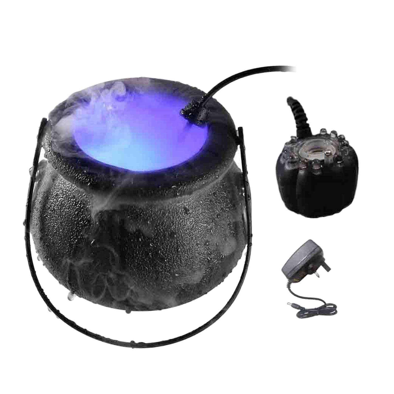 FABLOFT® Water Fountain Fog Mister 12 LED Mist Maker Fogger for Aquarium Yard Sink-image-40