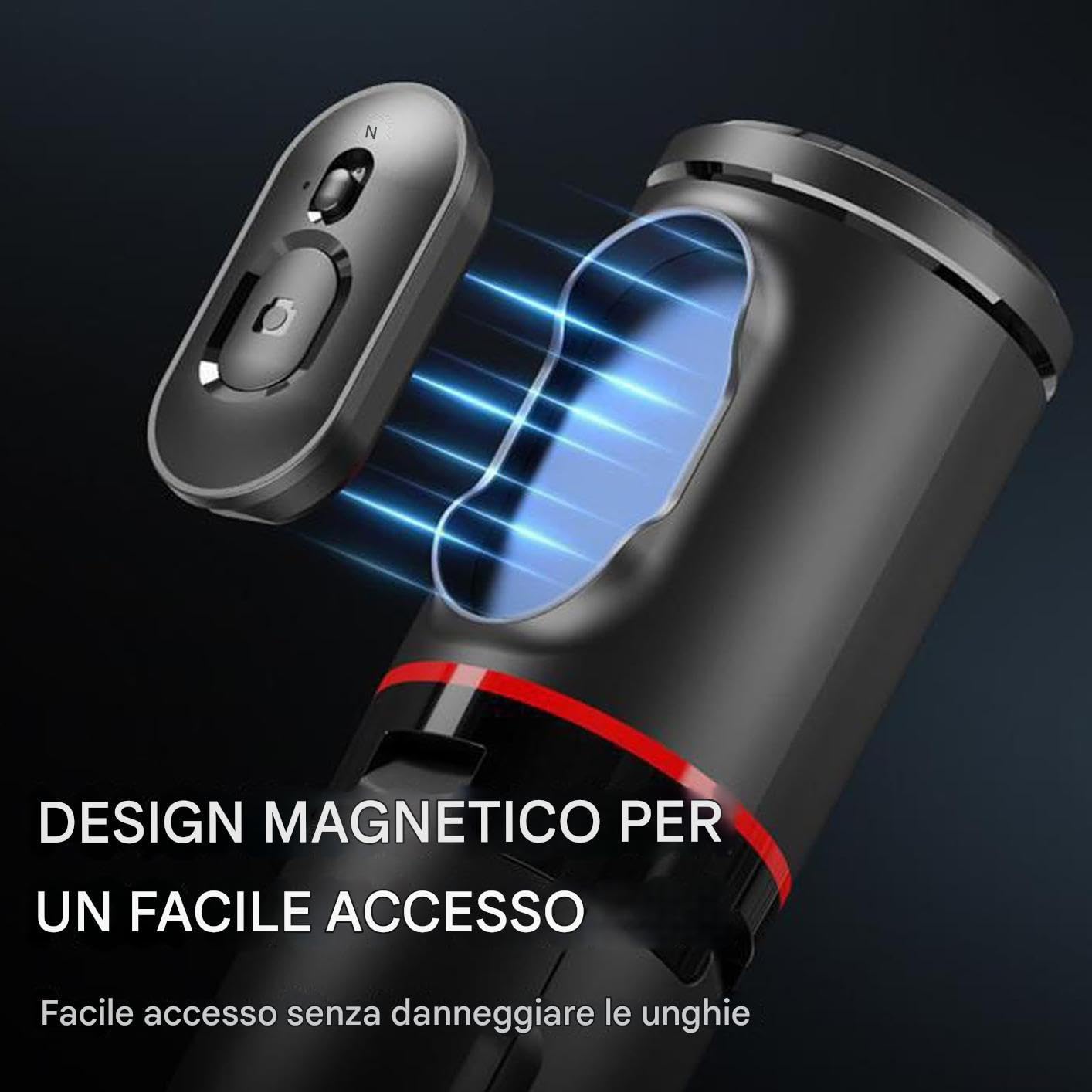 Selfie Stick Treppiede Supporto Magnetico Estensibile Con Telecomando | Selfie Stick Treppiede Vlog, Video, Palestra, Cucina, Trekking, Pendolari, Famiglia, , Compagni