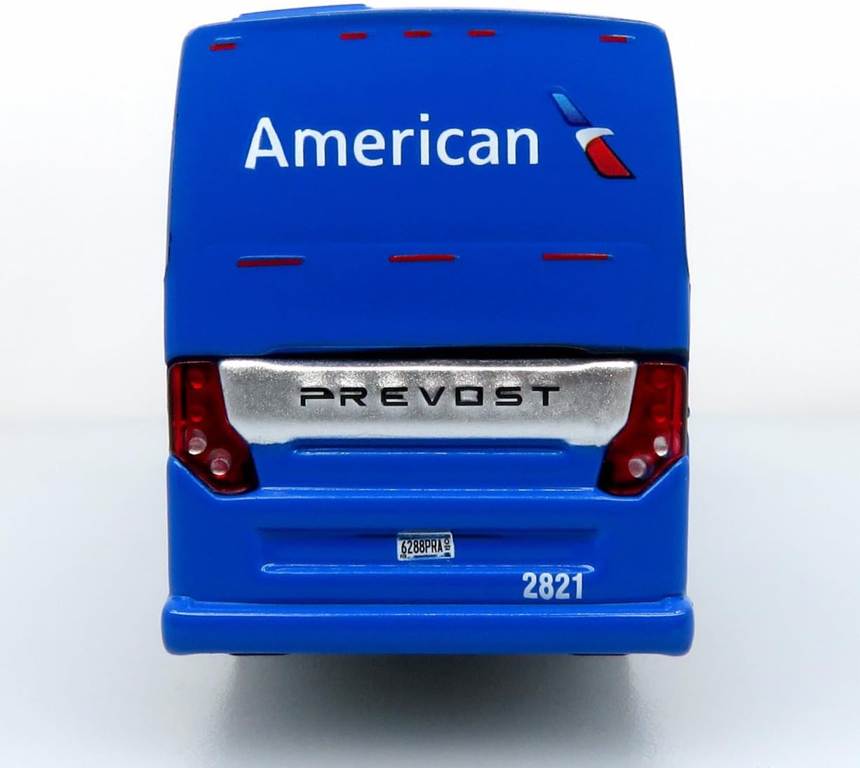 Iconic Replicas Prevost H345 Intercity Bus Landline-American Livery 1/87 Scale-HO Scale Dimensions 5" Long, 1" Wide & 1" Tall New in The Box Well Detailed Both Inside and Out Rare!